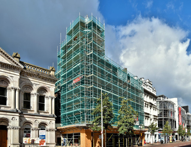 Shop renovation project in London
